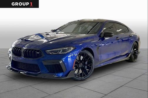 Marina Bay Blue Metallic 2024 BMW M8 Gran Coupe Competition