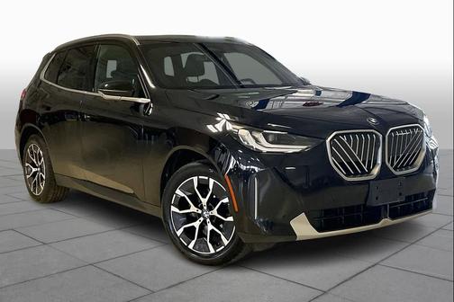 Black Sapphire Metallic 2025 BMW X3 30 xDrive