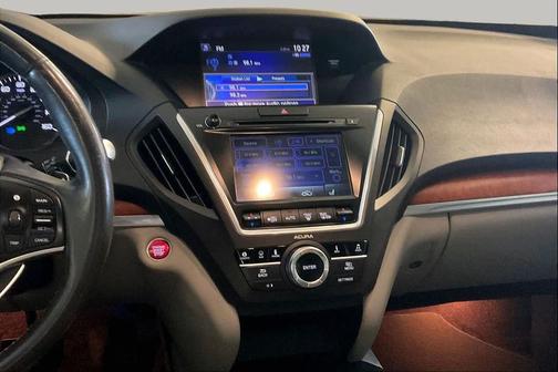Modern Steel Metallic 2017 Acura MDX 3.5L