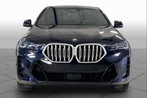 Carbon Black Metallic 2025 BMW X6 xDrive40i