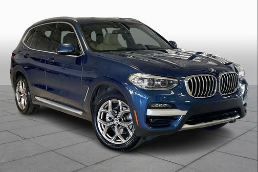 Phytonic Blue Metallic 2021 BMW X3 sDrive30i