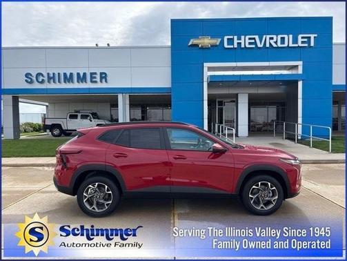 Red 2026 Chevrolet Trax LT