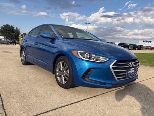 Electric Blue 2018 Hyundai ELANTRA SEL