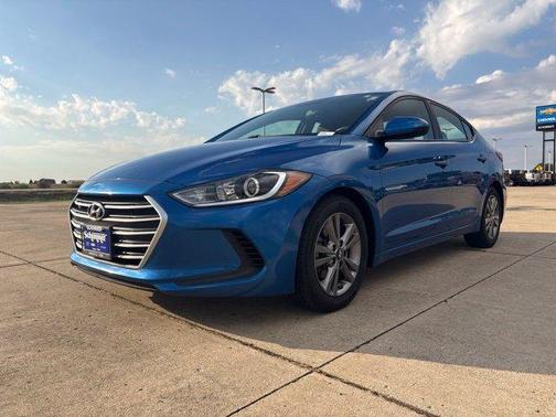 Electric Blue 2018 Hyundai ELANTRA SEL