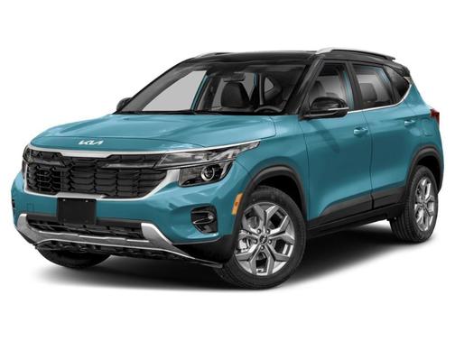 Blue 2024 Kia Seltos S