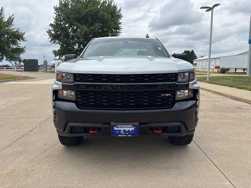 Silver Ice Metallic 2021 Chevrolet Silverado 1500 Custom Trail Boss