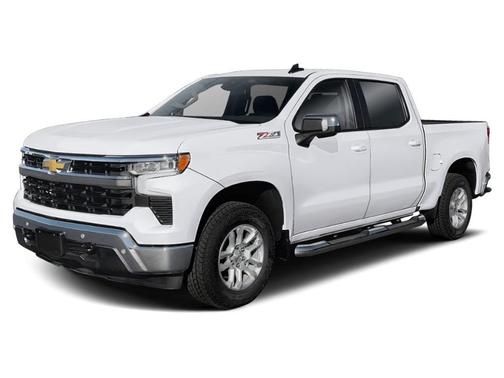 Summit White 2025 Chevrolet Silverado 1500 LT