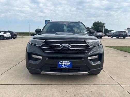 Green Metallic 2022 Ford Explorer XLT