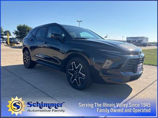 Black 2026 Chevrolet Blazer RS