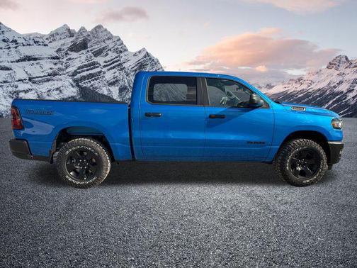 Hydro Blue Pearlcoat 2026 RAM 1500 Warlock Crew Cab 4x4 5'7' Box