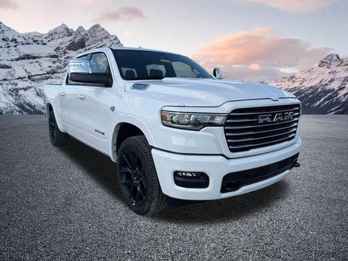Bright White Clearcoat 2026 RAM 1500 Laramie