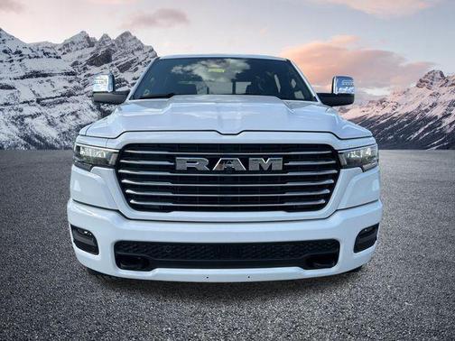 Bright White Clearcoat 2026 RAM 1500 Laramie