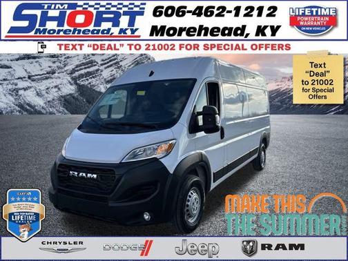 Bright White Clearcoat 2024 RAM ProMaster 3500 High Roof