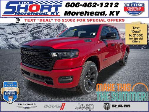 Molten Red Pearlcoat 2026 RAM 1500 Big Horn/Lone Star