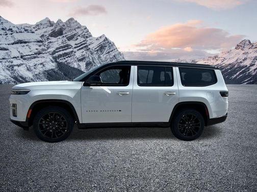 Bright White Clearcoat 2026 Jeep Grand Wagoneer Summit Obsidian 4x4