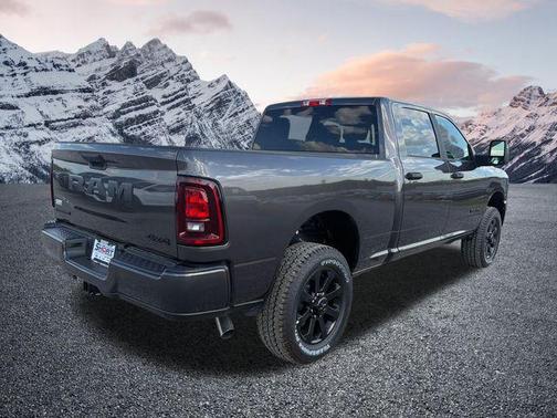 Granite Crystal Metallic Clearcoat 2026 RAM 2500 Big Horn Crew Cab 4x4 6'4' Box
