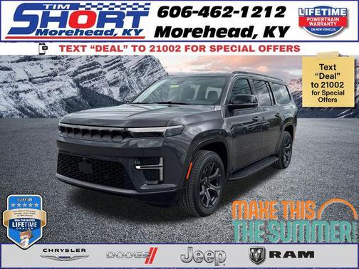 Baltic Gray Metallic Clearcoat 2026 Jeep Grand Wagoneer L Limited Altitude 4x4