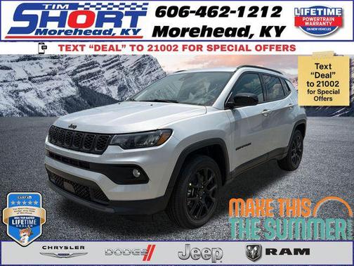 Silver Zynith Metallic Clearcoat 2026 Jeep Compass Sport