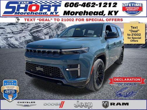Steel Blue 2026 Jeep Grand Wagoneer Limited Reserve 4x4