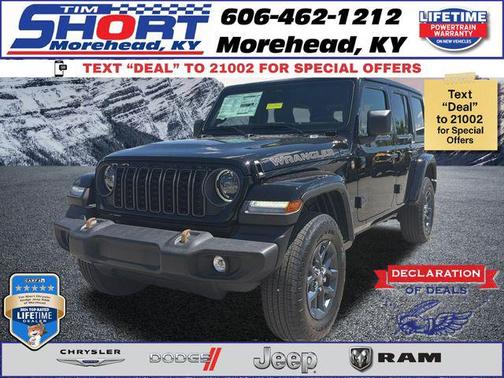 Black Clearcoat 2026 Jeep Wrangler 85th Anniversary