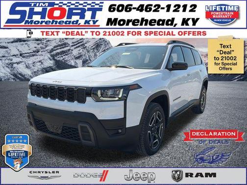 Bright White Clearcoat 2026 Jeep Cherokee Laredo 4x4
