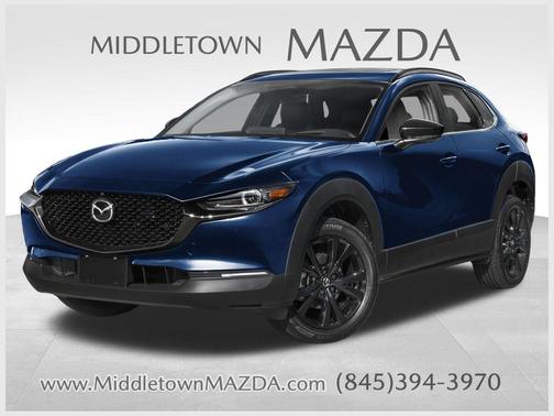 Deep Crystal Blue Mica 2026 Mazda CX-30 Premium Package