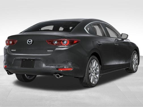 Machine Gray Metallic 2026 Mazda Mazda3 FWD w/Preferred Package