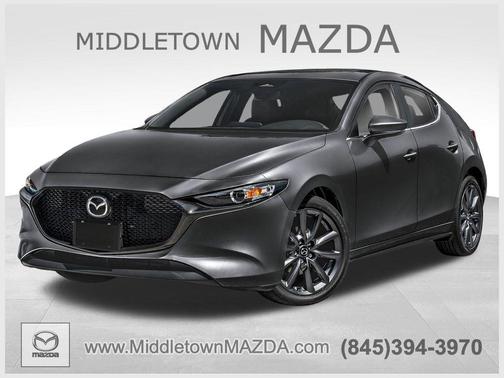 Machine Gray Metallic 2026 Mazda Mazda3 FWD w/Preferred Package