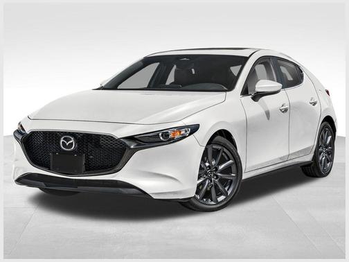 Snowflake White Pearl 2026 Mazda Mazda3 FWD w/Preferred Package