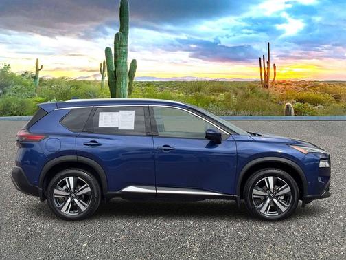 Caspian Blue Metallic 2023 Nissan Rogue SL
