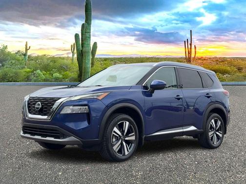 Caspian Blue Metallic 2023 Nissan Rogue SL