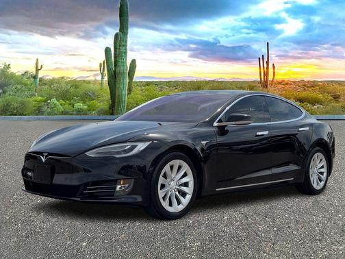 Solid Black 2018 Tesla Model S 75D