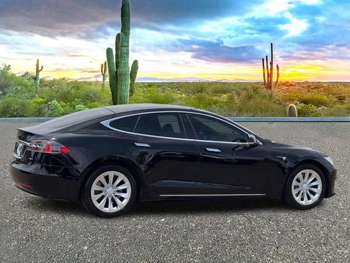 Solid Black 2018 Tesla Model S 75D