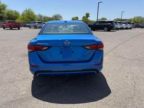 Electric Blue 2025 Nissan Sentra SV