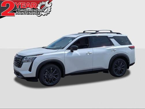 Everest White Pearl Tricoat 2026 Nissan Pathfinder SL