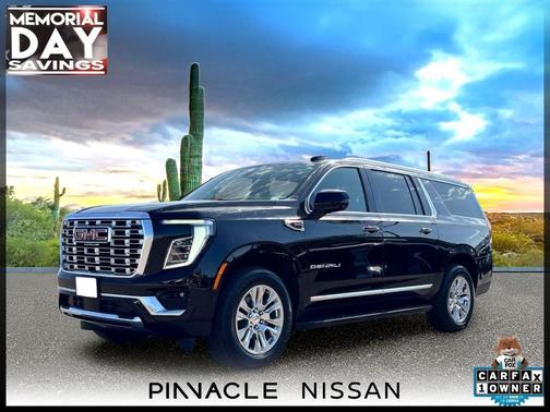 Onyx Black 2025 GMC Yukon XL Denali