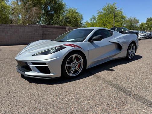 Blade Silver Metallic 2020 Chevrolet Corvette Stingray w/1LT