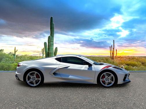 Blade Silver Metallic 2020 Chevrolet Corvette Stingray w/1LT