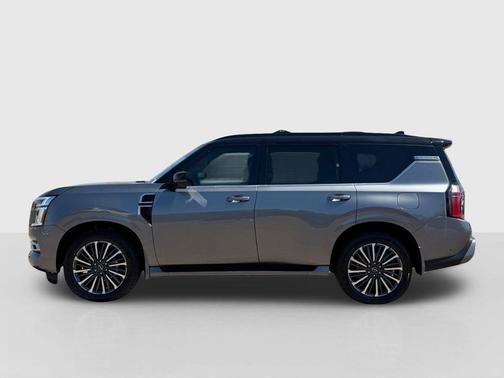 Gun Metallic/Super Black 2026 Nissan Armada Platinum Reserve