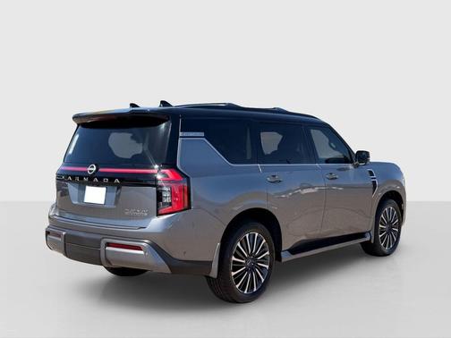 Gun Metallic/Super Black 2026 Nissan Armada Platinum Reserve