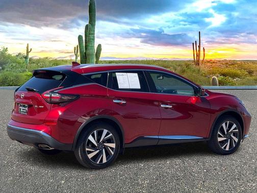 Scarlet Ember Tintcoat 2023 Nissan Murano SL Intelligent AWD