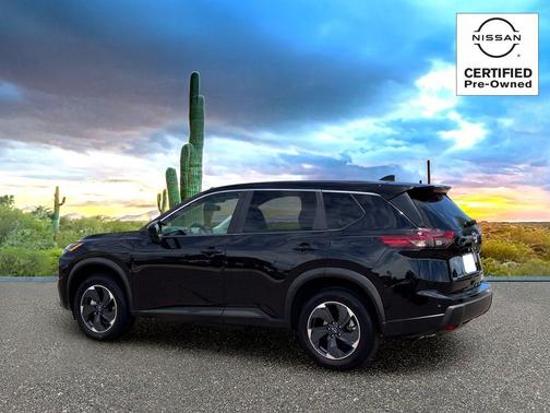 Super Black 2025 Nissan Rogue SV