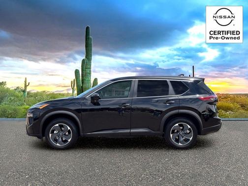 Super Black 2025 Nissan Rogue SV
