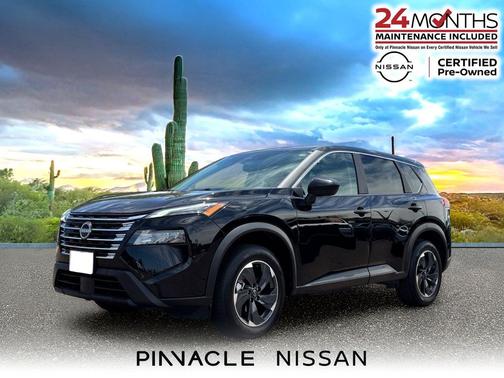Super Black 2025 Nissan Rogue SV
