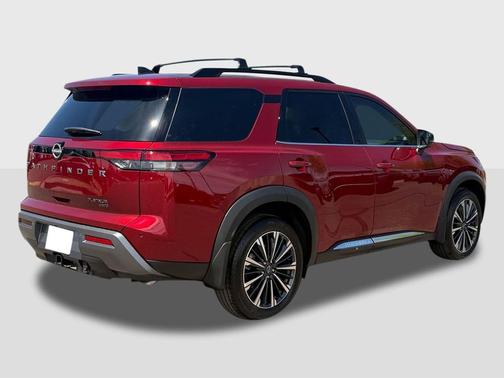 Scarlet Ember Tintcoat 2026 Nissan Pathfinder Platinum