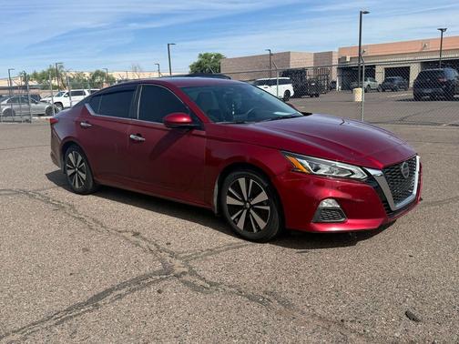 Scarlet Ember Tintcoat 2021 Nissan Altima 2.5 SV