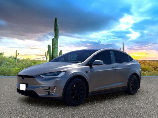 Pearl White Multi-Coat 2020 Tesla Model X Long Range Dual Motor All-Wheel Drive