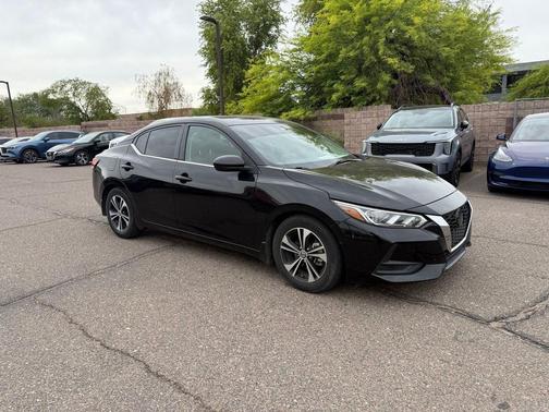Super Black 2022 Nissan Sentra SV