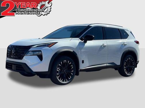Everest White Pearl Tricoat 2026 Nissan Rogue Dark Armor
