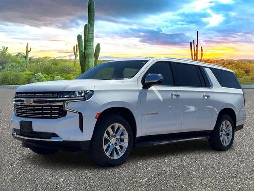 Summit White 2023 Chevrolet Suburban Premier